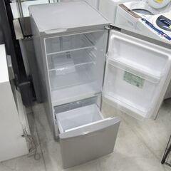 冷蔵庫 138L 2018年製 2ドア パナソニック NR-B14AW-S シルバー 100L