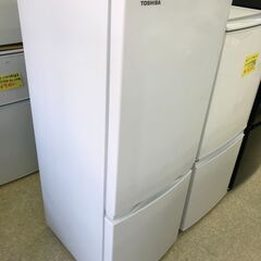 TOSHIBA 東芝 ノンフロン冷凍冷蔵庫 GR-T15BS(W) 153L 2021年製 取扱