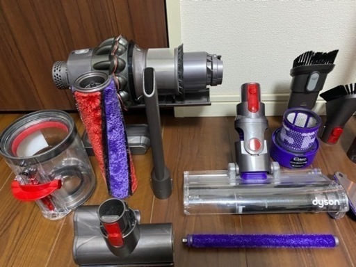 dyson V10 Fluffy 分解清掃済 SV12 FF-