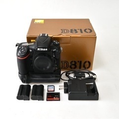 Nikon D810＋CFカード128GB、SDカード32GB、...