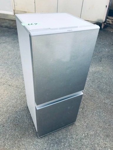 ET667番⭐️AQUAノンフロン冷凍冷蔵庫⭐️2018年式