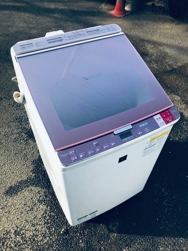 ♦️EJ655番SHARP電気洗濯乾燥機 【2017年製】