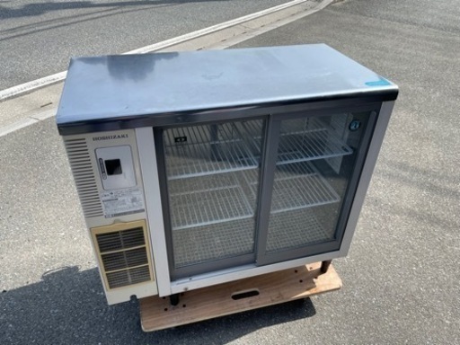 ☆中古品 ホシザキテーブル形冷蔵ショーケース RTS-90STB2-TH 150L