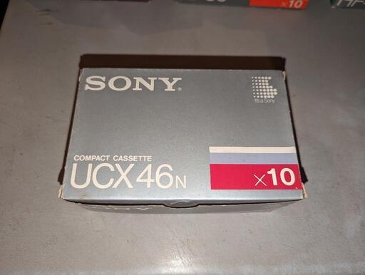 カセットテープ　SONY　UCX46N