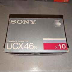 カセットテープ　SONY　UCX46N