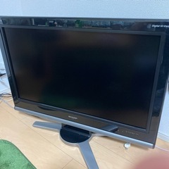 中古 SHARP 液晶テレビ 差し上げます。決定しました。