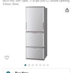 とても良好な状態のどっちもドアで便利な冷蔵庫