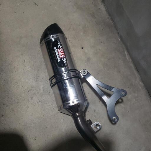 アドレスV125G ヨシムラ R-77S サイクロン カーボンエンド