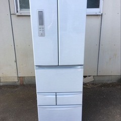 619番 東芝✨冷凍冷蔵庫✨GR-E43F(SS)‼️
