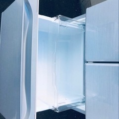 619番 東芝✨冷凍冷蔵庫✨GR-E43F(SS)‼️