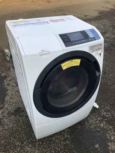 ♦️EJ617番 HITACHI ドラム式電気洗濯乾燥機 【2018年製】