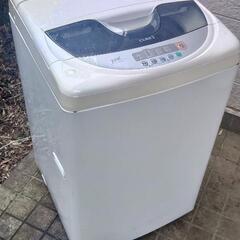 交渉中【0円】【無料】LG洗濯機4.7kg 給排水ホース付 使用...