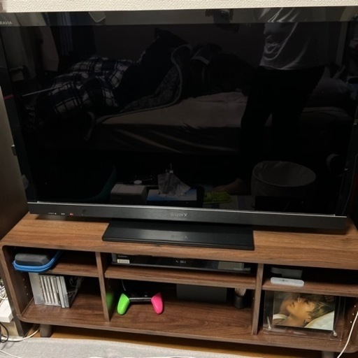 美品　42インチテレビ、テレビ台セット