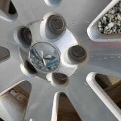 三菱デリカD5純正ホイール2021年バリ山タイヤ付き25/55R18