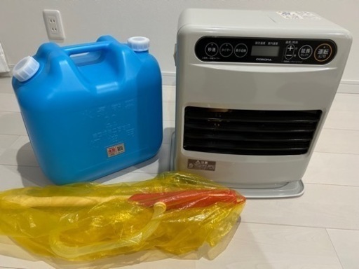 〔値下げ中〕ヒーター、18ℓ灯油タンク、自動灯油ポンプセット