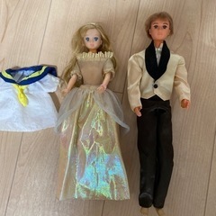 40年前　着せ替え人形　ジェニーちゃんとボーイフレンド