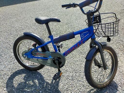 DUALLY 子供自転車 16インチ ブルー