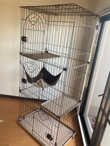 猫　ゲージ三段　2つ買いだとお得です！