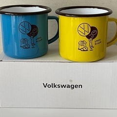非売品。Volkswagenマグカップ2個セット
