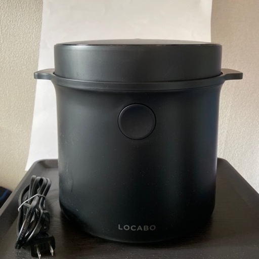 糖質カット炊飯器LOCOBO JM-C20E-B/w