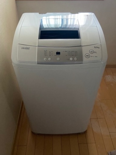 Haier  洗濯機　6.0kg