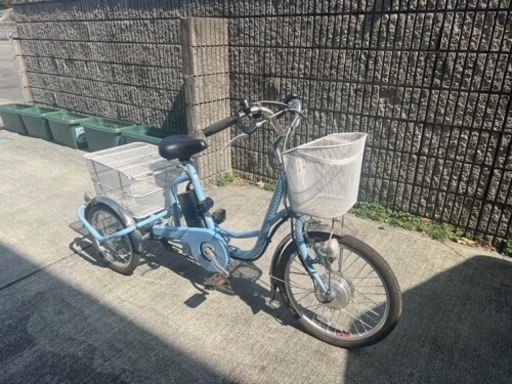 電動アシスト付き三輪車