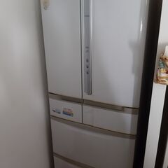 大型冷蔵庫(日立2008年製　４５１L)