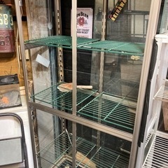 【ご成約済・ありがとうございました！！】引き取り限定・発送不可◇ガラスケース・爬虫類 室内用 ガラス温室 観葉植物 園芸 フラワーハウス