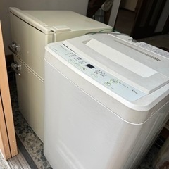 洗濯機と冷蔵庫のセット　2ドア　小型