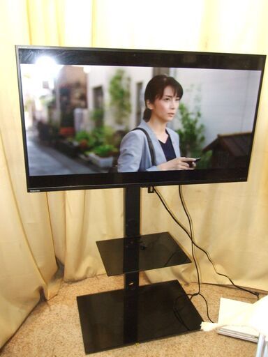 【紋別市発】REGZA 40V型 液晶テレビ レグザ 40V34 フルハイビジョン 外付けHDD 裏番組録画 ネット動画対応（2022年モデル）別売りスタンド付き