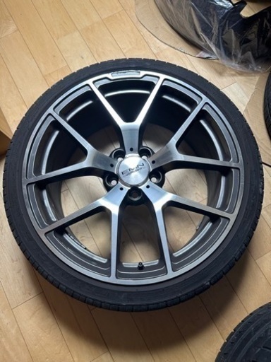 ＥＭＮタイヤ付きホイール　PCD112 19インチ４本セット