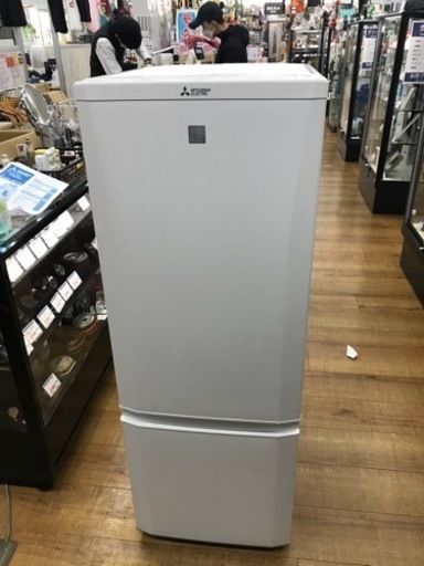 冷凍冷蔵庫　MITSUBISHI MR-P17EA-KW 2017年製