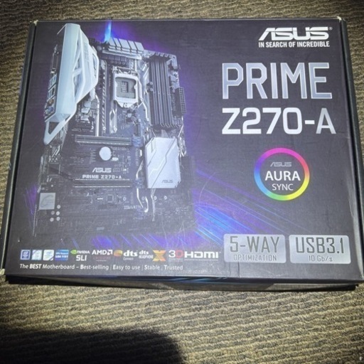 その他 ASUS PRIME Z270-A LGA1151 元箱 マニュアル ドライバ付