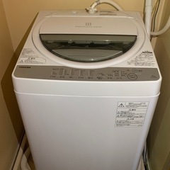 【美品】Panasonic パナソニック　2019年式　洗濯機