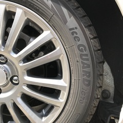 昨年11月購入【ヨコハマ iG70 スタッドレス & アルミホイール】4本セット