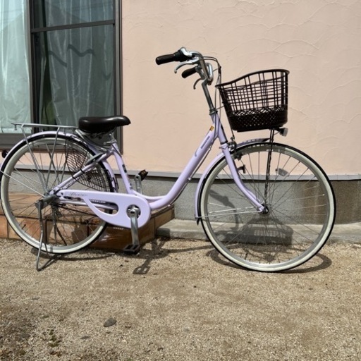 【通学用に最適】【美品】ブリヂストン　アミーユ　26インチ シティサイクル　ママチャリ