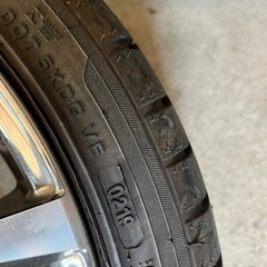 クランツェ　タイヤ付ホイール　16インチ　タイヤ8山