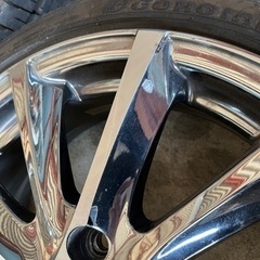 クランツェ　タイヤ付ホイール　16インチ　タイヤ8山