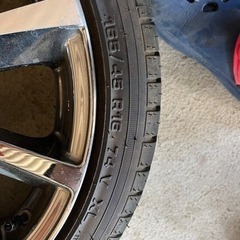 クランツェ　タイヤ付ホイール　16インチ　タイヤ8山