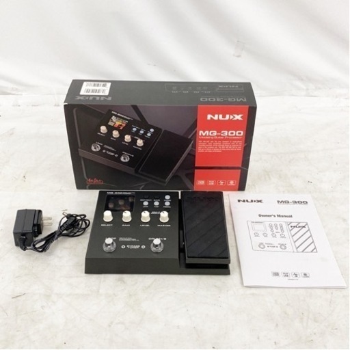 【美品】高性能マルチエフェクター NUX MG-300