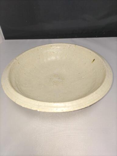 九谷焼 苧野憲夫（あさの のりお）作 花器 「彩流 鷺」旭泉窯 日展