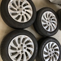値下げしました！185/65R15 アルミとタイヤ4本セット