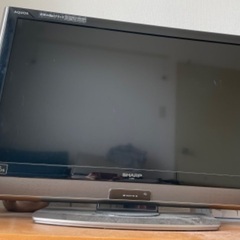 SHARP 32型液晶テレビ(リモコンは別途)