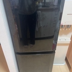 三菱　MITSUBISHI 冷蔵庫　2ドア