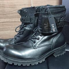 [更に大幅値下げ！]新品未使用品！Roen x semantic design 2way本革バックルブーツ8ホール 更に大幅値下げ！]新品未使用品！Roen x semantic design 2way本革