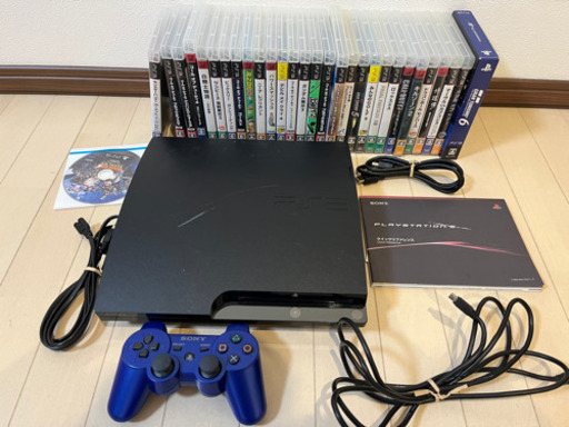 PS3本体  CECH-2500A ソフト30本付き