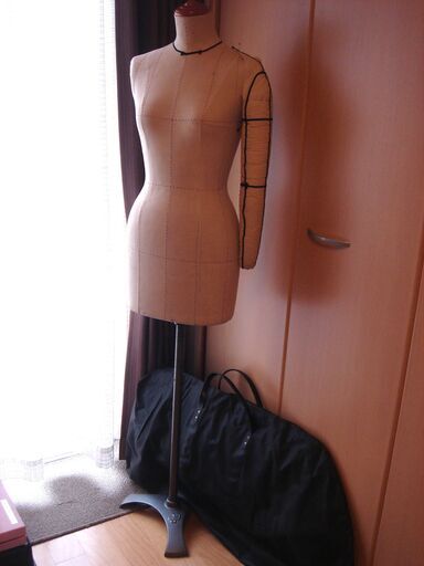 立体裁断用 ボディ・トルソー スタンド 収納バッグ付き (文化服装学院