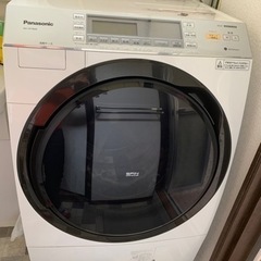 【ネット決済・配送可】ドラム式洗濯機　NA-VX7800L-W