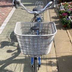 ヤマハパス電動アシスト26インチ キャンディブルー綺麗な車体です