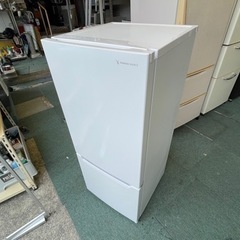 【リサイクルサービス八光】2021年製　ヤマダセレクト YRZ-C12H1 2ドア冷凍冷蔵庫 (117L・右開き) ホワイト リサイクルサービス八光】2021年製 ヤマダセレクト YRZ-C12H1 2ドア